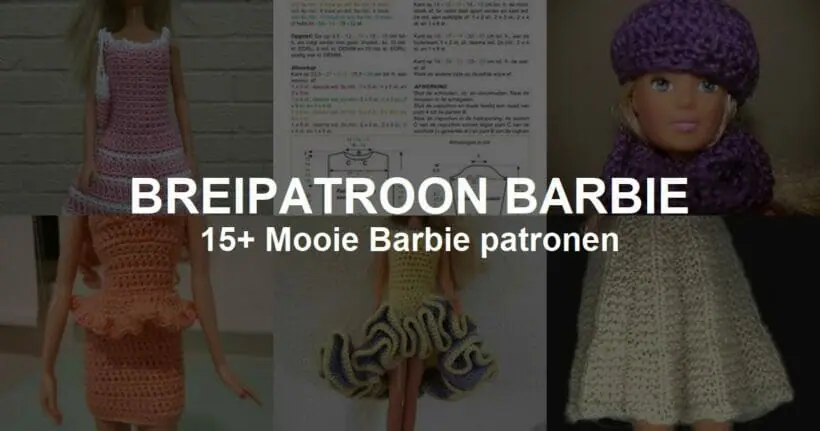Staan voor kapsel Exclusief Eenvoudig Breipatroon Barbie [Beginnersuitleg!]